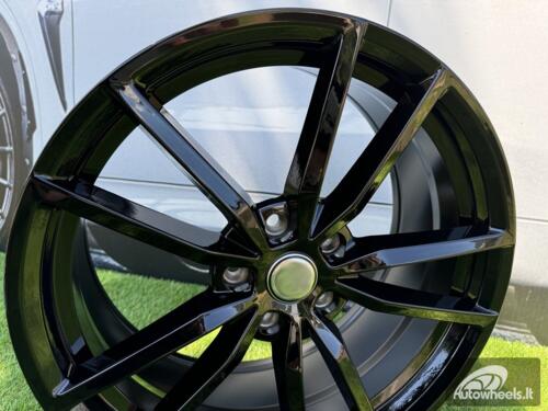 Ratlankis R19x8  5X112  ET  45  57.1  BK864  (IN5419)  Black (BL)  For VW  (Z5)  (Gloss Black)