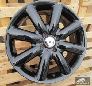 Ratlankis R17x7  4X100  ET  48  56.1  BK883  Black (BL)  For MINI  (P)