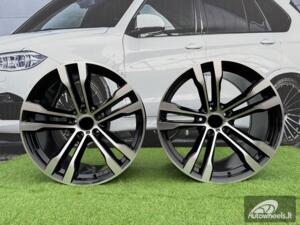 Ratlankis R20x10  5X120  ET  40  74.1  BK924  Black Polished (MB)  For BMW  (P2+K2)  (Rear+Front)