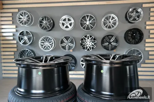 Ratlankis R20x11  5X120  ET  37  74.1  BK924  Black Polished (MB)  For BMW  (P2)  (Rear+Front)
