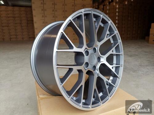 Ratlankis R20x10  5X112  ET  19  66.5  BK998  (SLY005)  Grey Polished (MG)  For PORCH  (K7)  (Rear+Front)