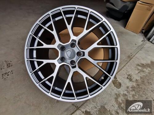 Ratlankis R20x10  5X112  ET  19  66.5  BK998  (SLY005)  Grey Polished (MG)  For PORCH  (K7)  (Rear+Front)