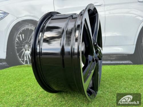 Ratlankis R18x7.5  5X108  ET  49  67.1  BY115  Black Polished (MB)  For VOLVO  (Z3)