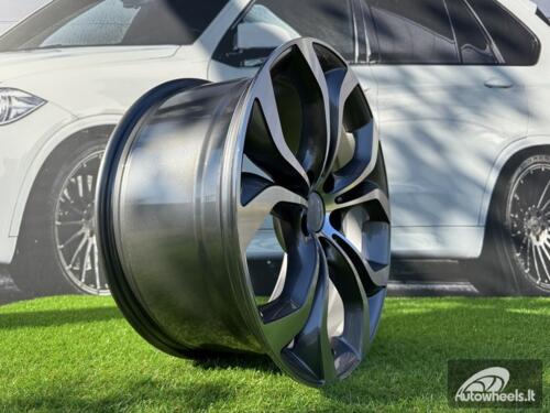 Ratlankis R19x9  5X120  ET  48  74.1  BY117  Grey Polished (MG)  For BMW  (P)  (X5)