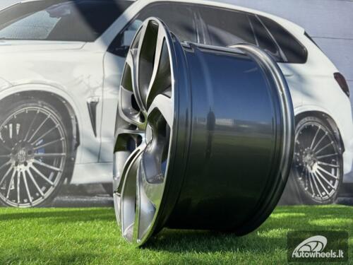 Ratlankis R19x9  5X120  ET  48  74.1  BY117  Grey Polished (MG)  For BMW  (P)  (X5)