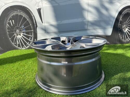 Ratlankis R19x9  5X120  ET  48  74.1  BY117  Grey Polished (MG)  For BMW  (P)  (X5)