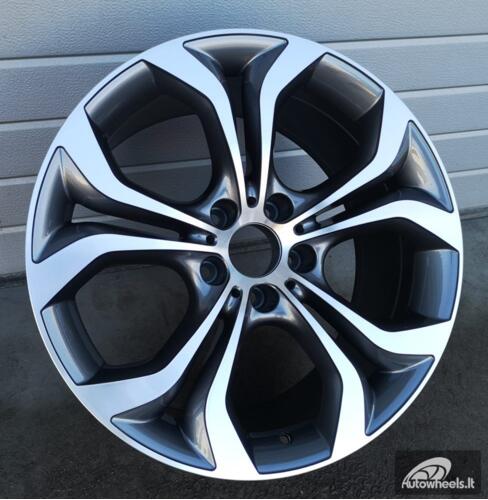 Ratlankis R19x9  5X120  ET  48  74.1  BY117  Grey Polished (MG)  For BMW  (P)  (X5)