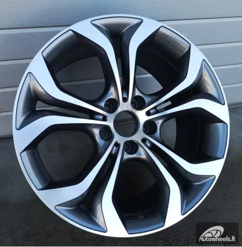 Ratlankis R19x9  5X120  ET  48  74.1  BY117  Grey Polished (MG)  For BMW  (P)  (X5)