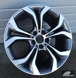 Ratlankis R20x11  5X120  ET  35  74.1  BY117  Grey Polished (MG)  For BMW  (K3)  (Rear+Front)