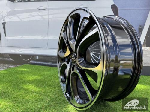 Ratlankis R18x7  5X108  ET  30  65.1  BY124  Black Polished (MB)  For CITRO  (Z1)