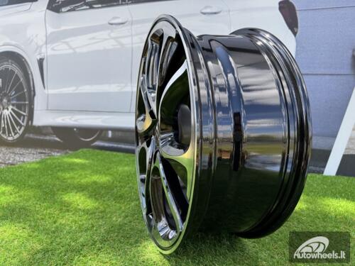 Ratlankis R18x7  4X108  ET  30  65.1  BY124  Black Polished (MB)  For CITRO  (Z1)
