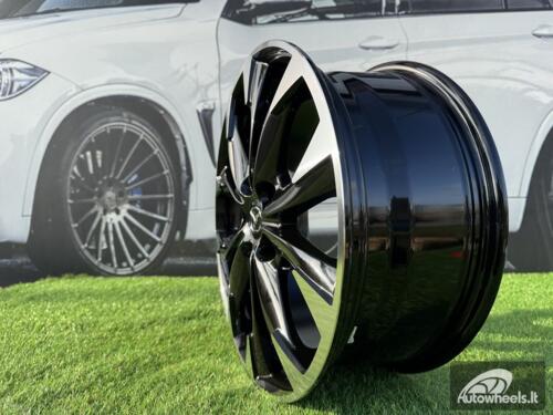 Ratlankis R19x7  5X114.3  ET  50  67.1  BY177  Black Polished (MB)  For MAZDA  (P)