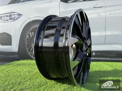 Ratlankis R19x7  5X114.3  ET  50  67.1  BY177  Black Polished (MB)  For MAZDA  (P2+P)