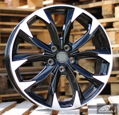 Ratlankis R17x7  5X114.3  ET  50  67.1  BY177  Black Polished (MB)  For MAZDA  (Z1+Z3+Z6)
