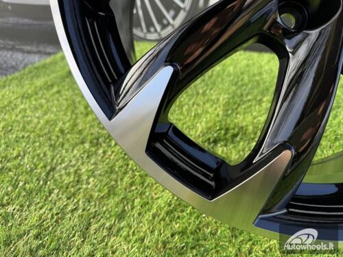 Ratlankis R17x7  5X114.3  ET  50  67.1  BY177  Black Polished (MB)  For MAZDA  (Z3+Z6)