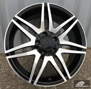 Ratlankis R18x8  5X112  ET  45  66.6  BY274  Black Polished (MB)  For MER  (Z1+Z3)  ((max 880kg))