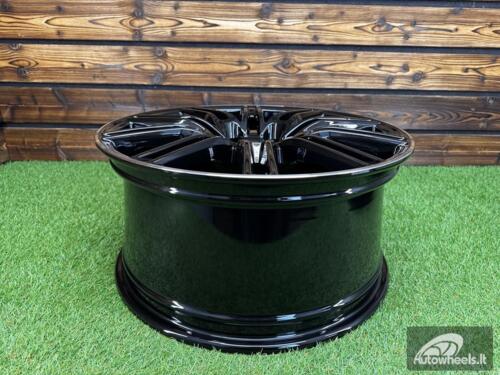 Ratlankis R21x10  5X130  ET  50  71.6  BY476  Black+Polished Lip (BLPL)  For PORCH  (P+Z6+Z2)