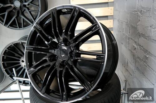 Ratlankis R20x9.5  5X130  ET  50  71.6  BY476  Black+Polished Lip (BLPL)  For PORCH  (P+Z1+Z2)