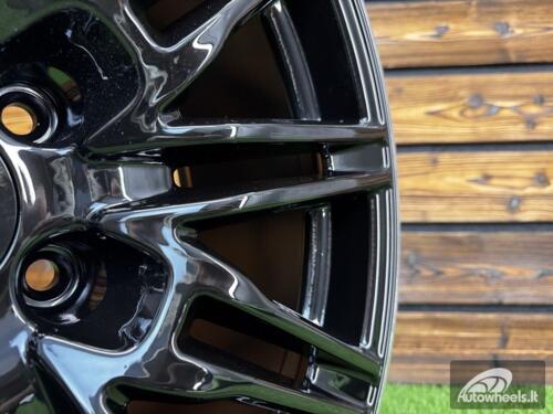 Ratlankis R20x9.5  5X130  ET  50  71.6  BY476  Black+Polished Lip (BLPL)  For PORCH  (Z2)