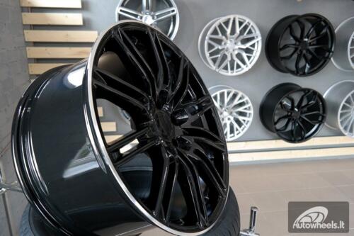 Ratlankis R20x9.5  5X130  ET  50  71.6  BY476  Black+Polished Lip (BLPL)  For PORCH  (Z2)