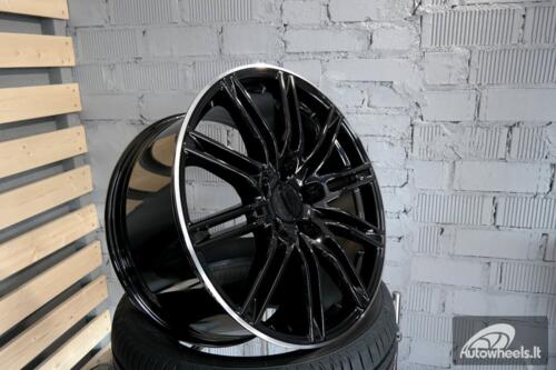 Ratlankis R20x9.5  5X130  ET  50  71.6  BY476  Black+Polished Lip (BLPL)  For PORCH  (Z2)