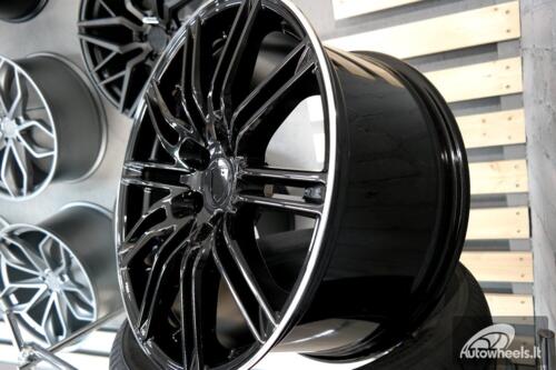 Ratlankis R20x9.5  5X130  ET  50  71.6  BY476  Black+Polished Lip (BLPL)  For PORCH  (Z2)
