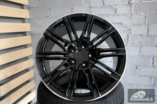 Ratlankis R20x9.5  5X130  ET  50  71.6  BY476  Black+Polished Lip (BLPL)  For PORCH  (Z2)