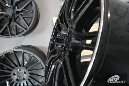Ratlankis R20x9.5  5X130  ET  50  71.6  BY476  Black+Polished Lip (BLPL)  For PORCH  (Z2)
