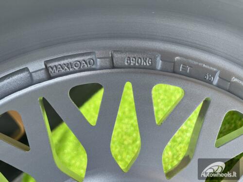 Ratlankis R16x8  10X112/120  ET  25  74.1  BY479  (LU247)  Silver+Polished Lip (SP)  For RACIN  (P1)  (BBS Style Rear+Front)