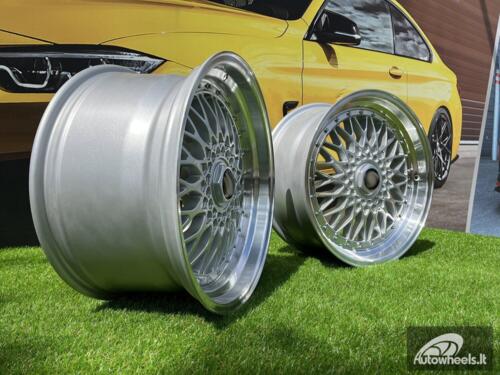 Ratlankis R18x8  10X112/120  ET  20  74.1  BY479  (XF135)  Silver+Polished Lip (SP)  For RACIN  (K4+P1)  (BBS Style Front+Rear)