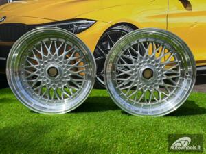 Ratlankis R17x7.5  10X112/120  ET  20  74.1  BY479  (XF135)  Silver+Polished Lip (SP)  For RACIN  (K4)  (BBS Style Front+Rear)