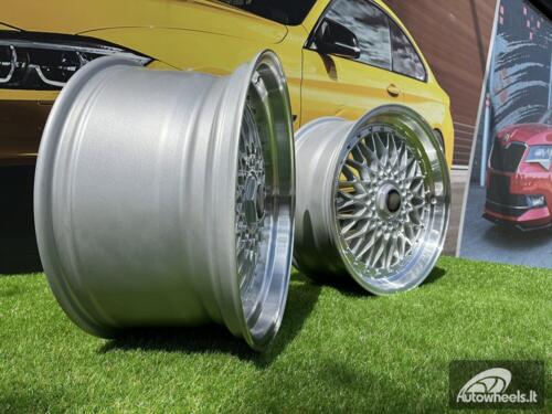 Ratlankis R18x8  10X112/120  ET  35  72.6  BY479  (XF135)  Silver+Polished Lip (SP)  For RACIN  (R)  (BBS Style Front+Rear)