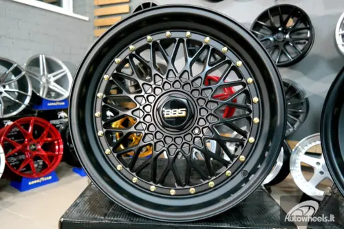 Ratlankis R18x9.5  10X112/120  ET  20  74.1  BY479  (XF135)  Black Matt (BM)  For RACIN  (K4)  ( BBS Style)