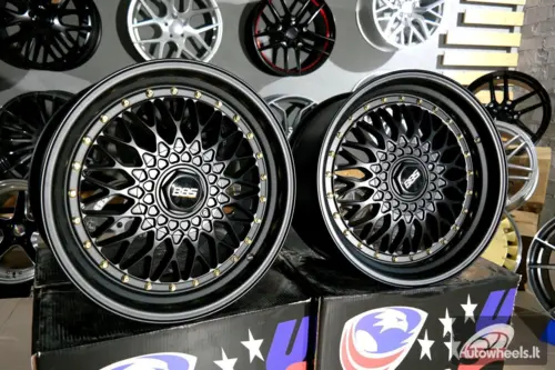 Ratlankis R18x9.5  10X112/120  ET  20  74.1  BY479  (XF135)  Black Matt (BM)  For RACIN  (K4)  ( BBS Style)