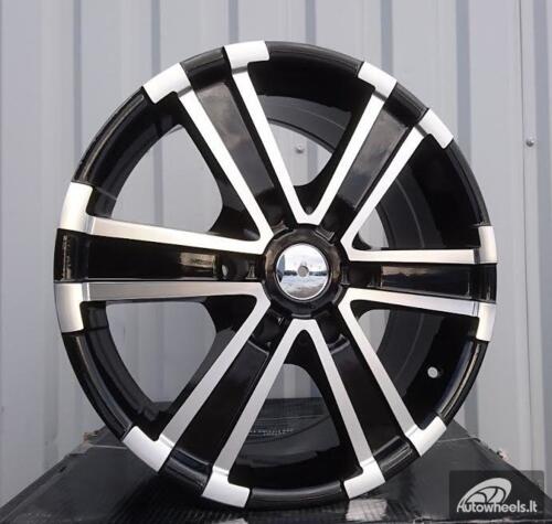 Ratlankis R17x7.5  6X139.7  ET  40  92.5  BY572  Black Polished (MB)  For 4X4  (K7)