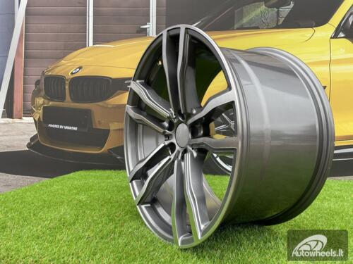 Ratlankis R21x10.5  5X120  ET  45  74.1  BY588  (DLJ588)  Grey Polished (MG)  For BMW  (Z1)  ()