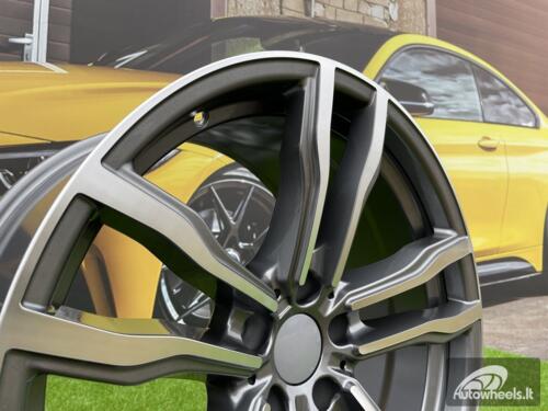 Ratlankis R21x10.5  5X120  ET  45  74.1  BY588  (DLJ588)  Grey Polished (MG)  For BMW  (Z1)  ()