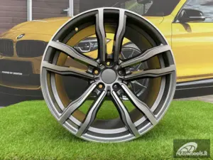 Ratlankis R21x10.5  5X120  ET  45  74.1  BY588  (DLJ588)  Grey Polished (MG)  For BMW  (Z1)  ()