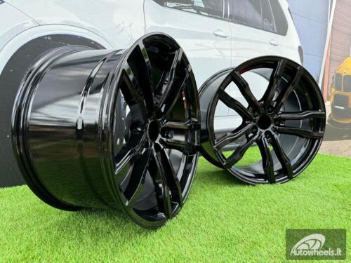 Ratlankis R20x10  5X120  ET  40  74.1  BY588  (DLJ588)  Black (BL)  For BMW  (P+Z3)  (Rear+Front)
