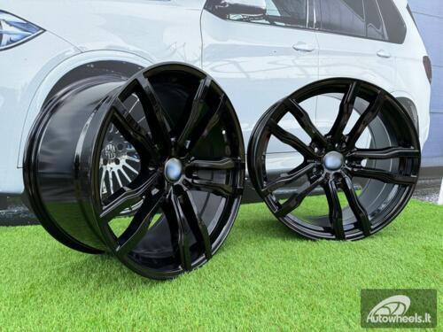Ratlankis R20x11  5X120  ET  37  74.1  BY588  (DLJ588)  Black (BL)  For BMW  (Z3)  (Rear+Front)