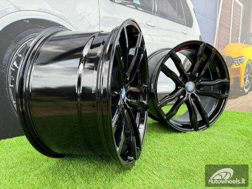 Ratlankis R20x11  5X120  ET  37  74.1  BY588  (DLJ588)  Black (BL)  For BMW  (Z3)  (Rear+Front)