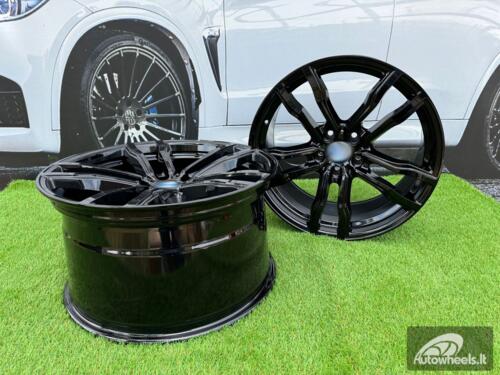 Ratlankis R20x11  5X120  ET  37  74.1  BY588  (DLJ588)  Black (BL)  For BMW  (Z3)  (Rear+Front)