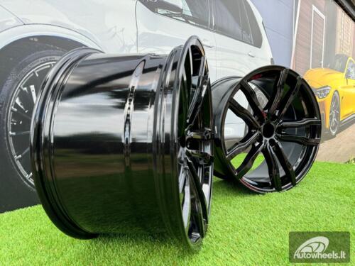 Ratlankis R20x11  5X120  ET  37  74.1  BY588  (DLJ588)  Black (BL)  For BMW  (Z3+Z2)  (Rear+Front)