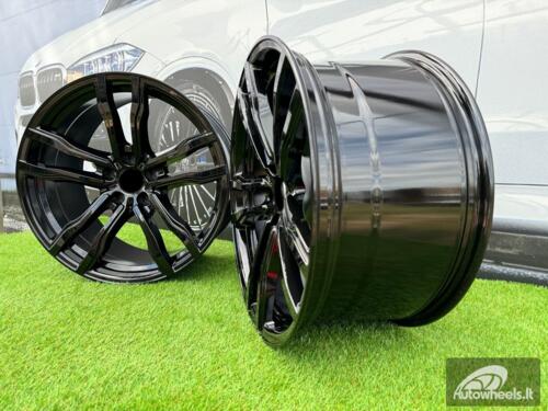 Ratlankis R20x11  5X120  ET  37  74.1  BY588  (DLJ588)  Black (BL)  For BMW  (Z3+Z2)  (Rear+Front)