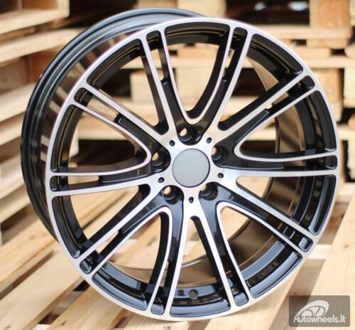 Ratlankis R19x9.5  5X112  ET  39  66.6  BY599  Black Polished (MB)  For BMW  (K7)  ()