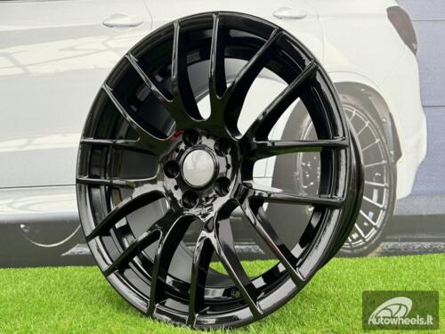Ratlankis R19x8.5  5X120  ET  35  72.6  BY956  Black (BL)  For BMW  (Z3+Z1)  (REAR+FRONT)