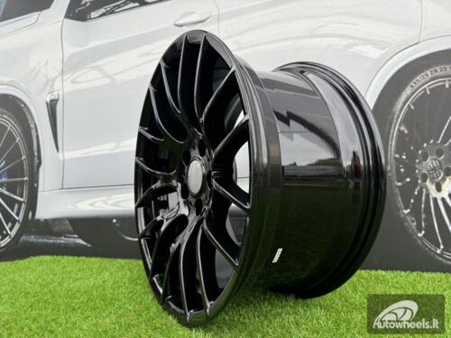 Ratlankis R19x9.5  5X120  ET  38  72.6  BY956  Black (BL)  For BMW  (P2+P+Z3+Z1)  (REAR+FRONT)