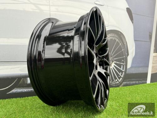 Ratlankis R19x9.5  5X120  ET  38  72.6  BY956  Black (BL)  For BMW  (P2+P+Z3+Z1)  (REAR+FRONT)
