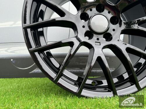 Ratlankis R19x9.5  5X120  ET  38  72.6  BY956  Black (BL)  For BMW  (P2+P+Z3+Z1)  (REAR+FRONT)