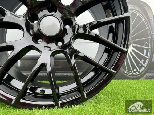 Ratlankis R19x9.5  5X120  ET  38  72.6  BY956  Black (BL)  For BMW  (Z2)  (REAR+FRONT)